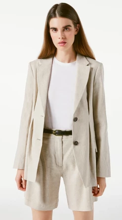 Frame DenimMadison Blazer - Khaki Multi