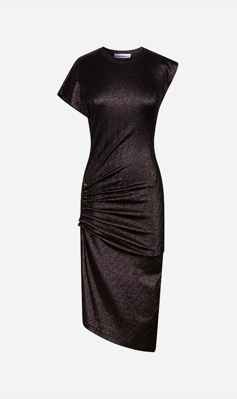 Paco RabanneRobe Mid Length Dress - Black 1 Paco RabanneRobe Mid Length Dress - Black