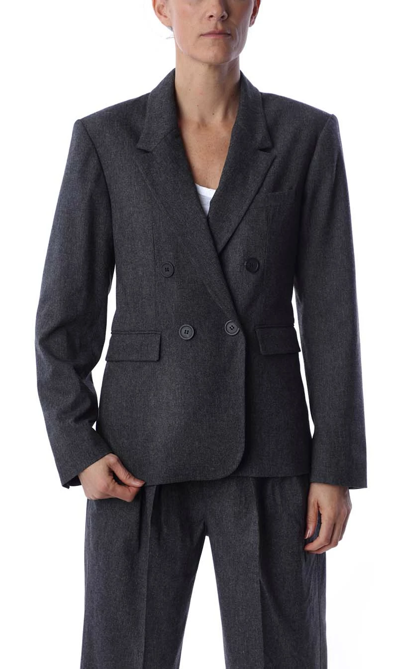 Isabel MarantNeskia Jacket - Anthracite 3 Isabel MarantNeskia Jacket - Anthracite - Image 3