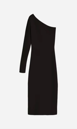 Victoria BeckhamVB Body One Shoulder Midi Dress - Black