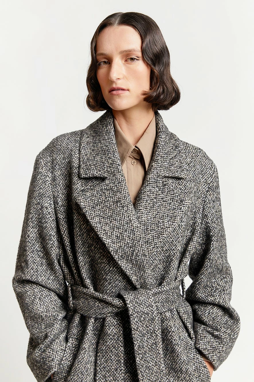 Karen WalkerStefanik Trench - Tweed 2 Karen WalkerStefanik Trench - Tweed - Image 2