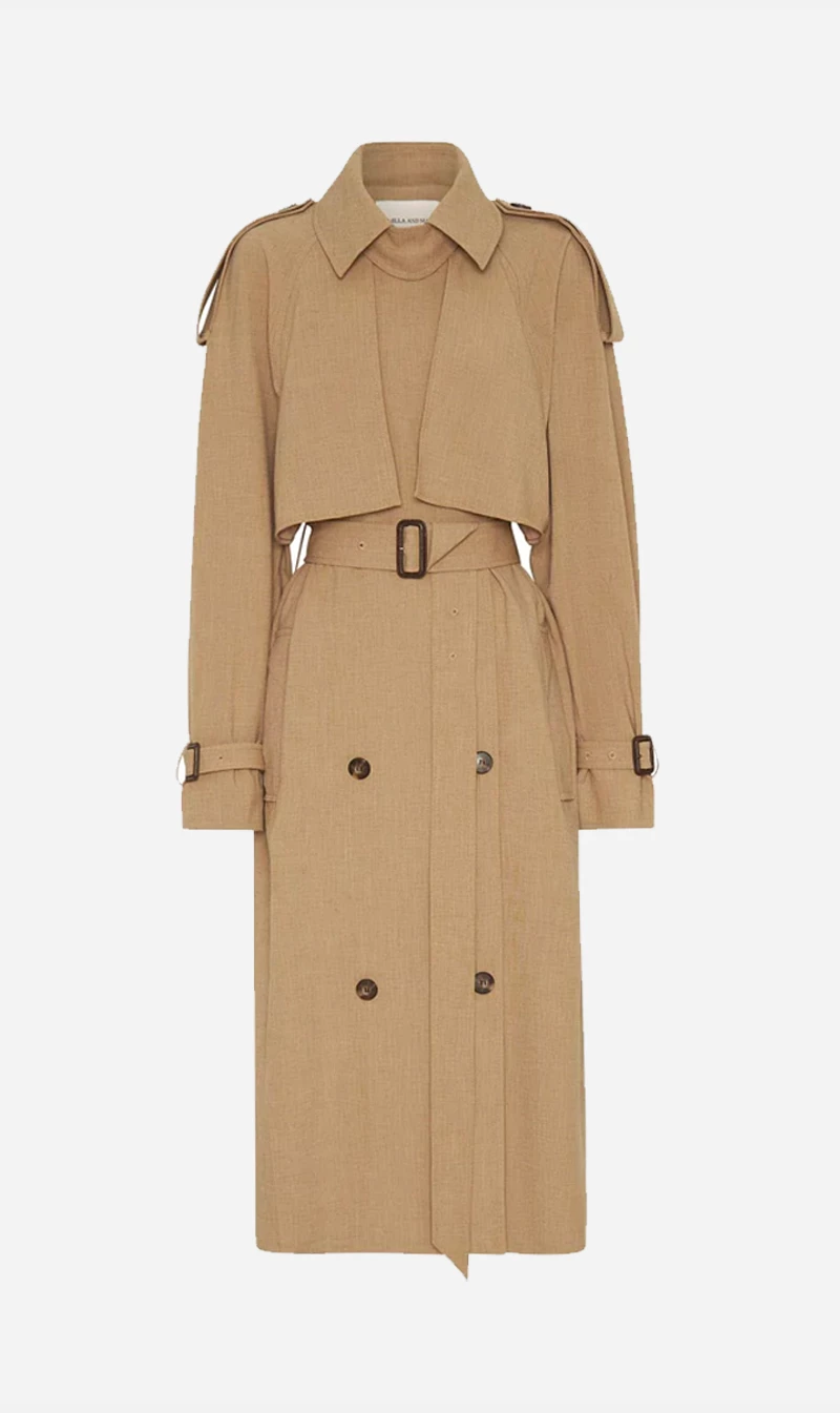Camilla And MarcFernando Trench - Flax 1 Camilla And MarcFernando Trench - Flax