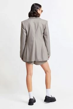 Karen WalkerTuxedo Double Breast Blazer - Bran -Viktoria & Woods shop tuxedo double breasted blazer 60209 bran 7 0254208001660873954@2x