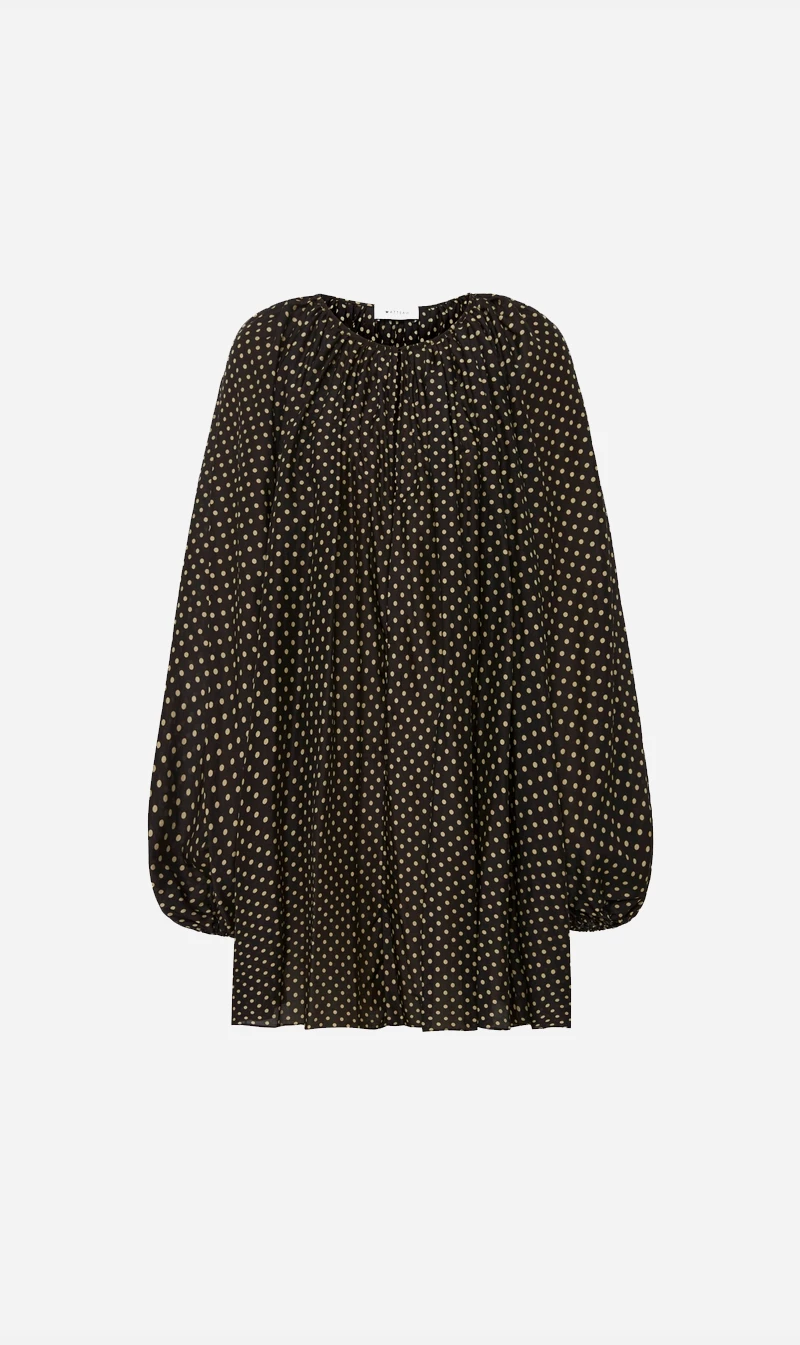 MatteauVoluminous Mini Dress - Polka 1 MatteauVoluminous Mini Dress - Polka