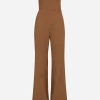 St. AgniTailored Wool Jumpsuit - Truffle