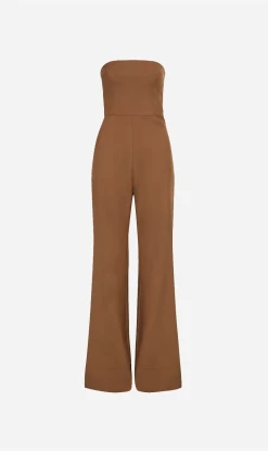 Viktoria & Woods shop 16 St. AgniTailored Wool Jumpsuit - Truffle